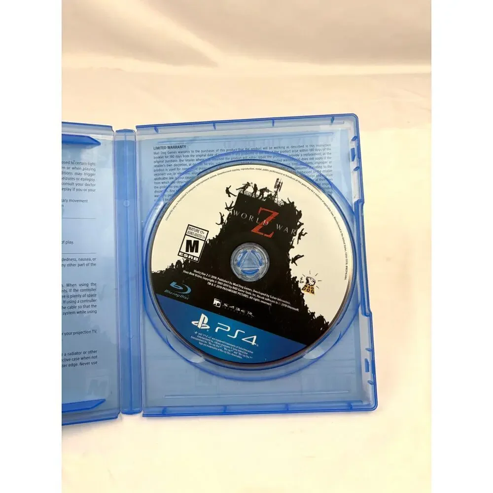 World War Z Sony PlayStation 4, 2019 Tested &‎ Working PS4 Zombies